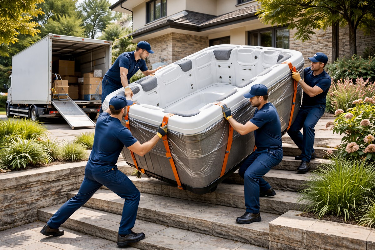 Jakuzzi szállítás, jakuzzi költöztetés
