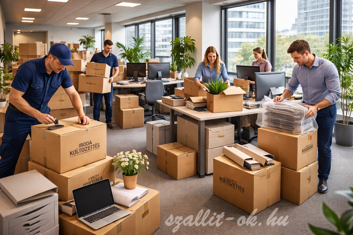 Költöztetés cégeknek